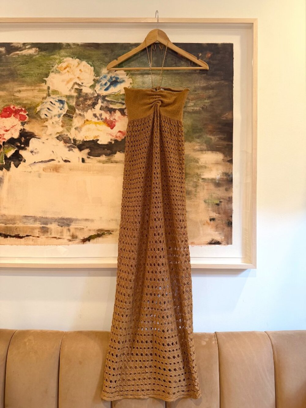 Gimaguas Marula halter maxi dress